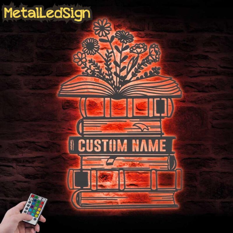 Custom-Librarian-Book-Reading-Metal-Wall-Art-LED-Light-5.jpg