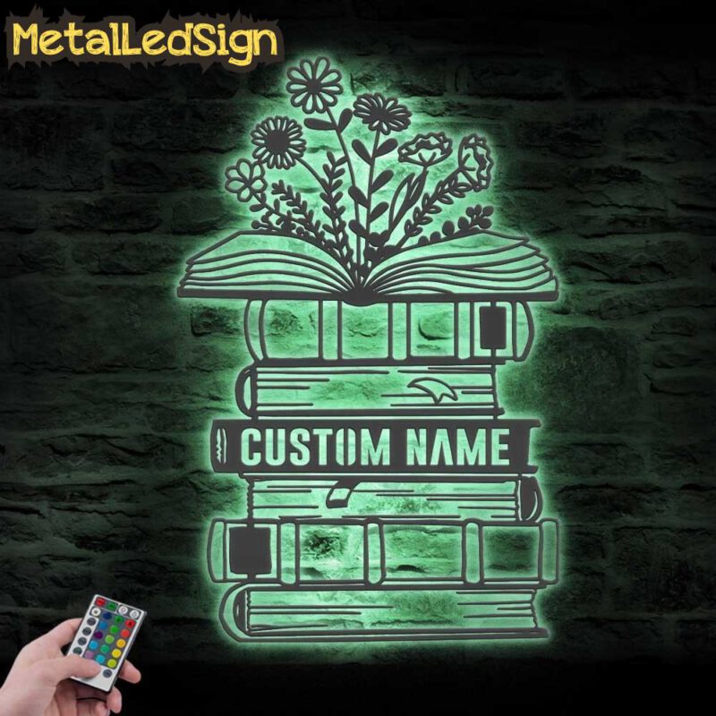 Custom-Librarian-Book-Reading-Metal-Wall-Art-LED-Light-7.jpg