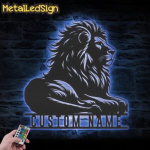 Custom-Lion-Metal-Wall-Art-LED-Light-3.jpg