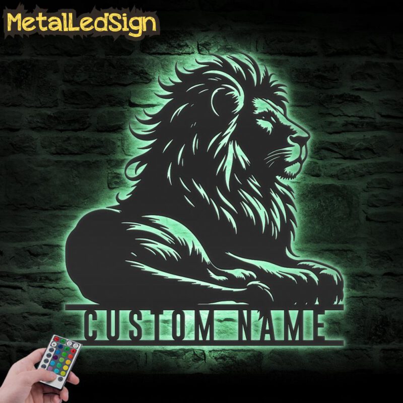 Custom-Lion-Metal-Wall-Art-LED-Light-5.jpg