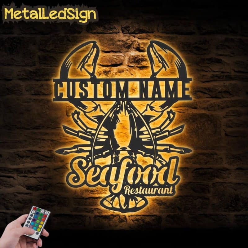 Custom-Lobster-Seafood-Restaurant-Metal-Wall-Art-LED-Light-Images.jpg