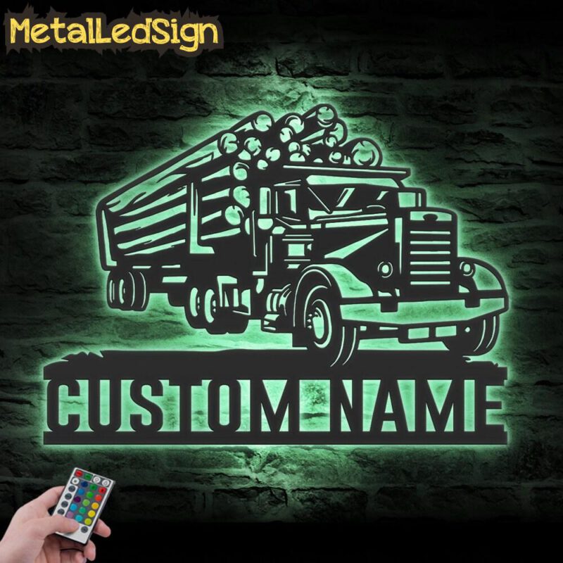 Custom-Logging-Truck-Driver-Metal-Wall-Art-LED-Light-7.jpg