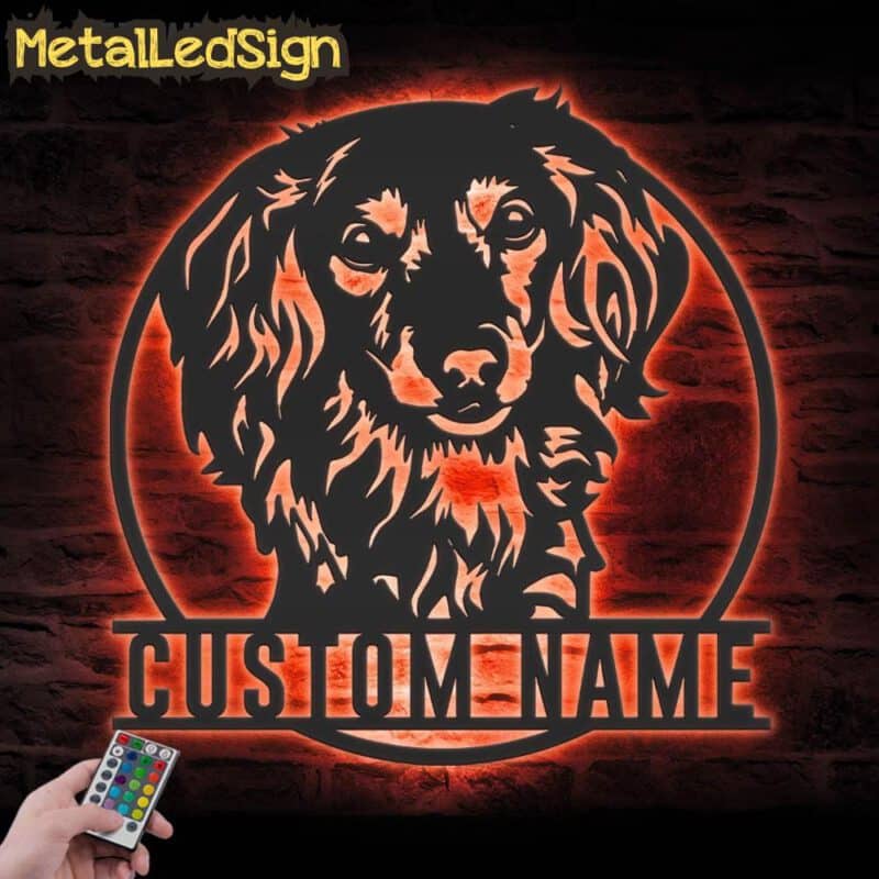 Custom-Long-Haired-Dachshunds-Metal-Wall-Art-LED-Light-7.jpg