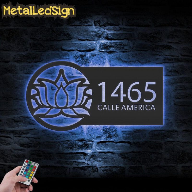 Custom-Lotus-House-Number-Metal-Wall-Art-with-LED-Light-3.jpg