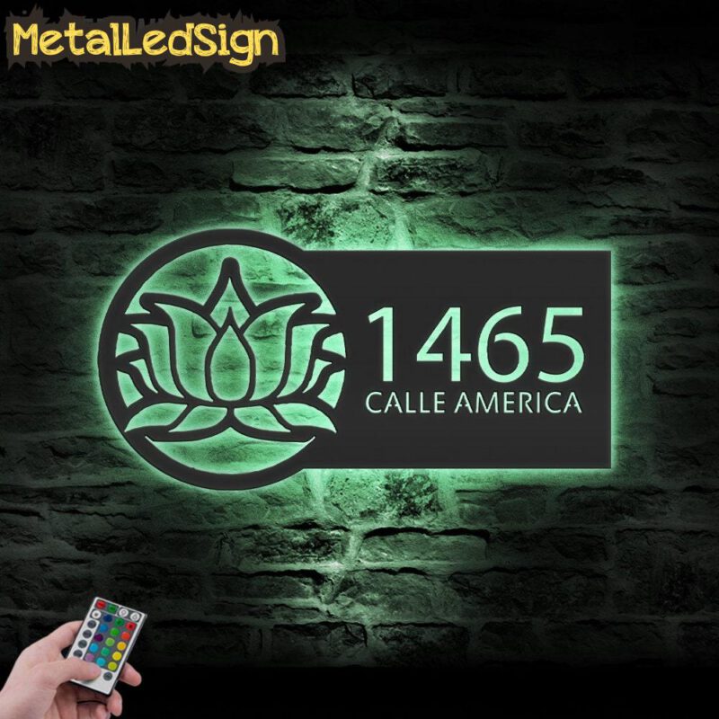 Custom-Lotus-House-Number-Metal-Wall-Art-with-LED-Light-7.jpg