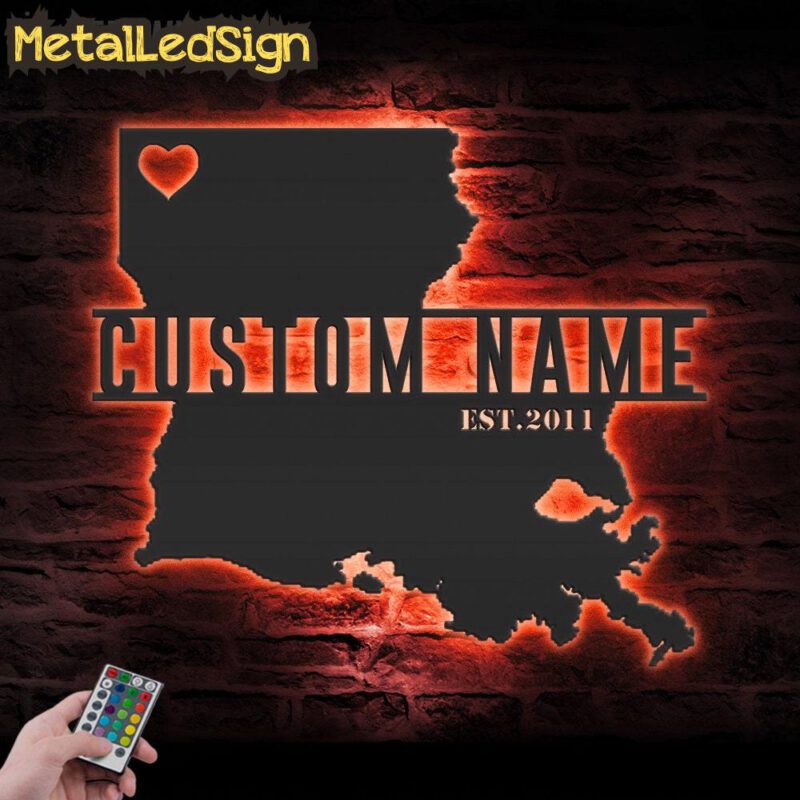 Custom-Louisiana-Map-Metal-Wall-Art-LED-Lights-5.jpg