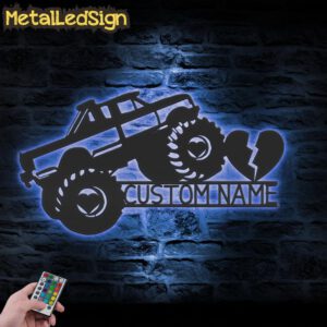 Custom-Love-Heart-Monster-Truck-Driver-Metal-Wall-Art-LED-Light-3.jpg