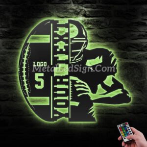 Custom-Man-American-Football-Metal-Wall-Art-Led-Light-6