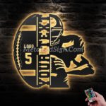 Custom-Man-American-Football-Metal-Wall-Art-Led-Light-Images-1