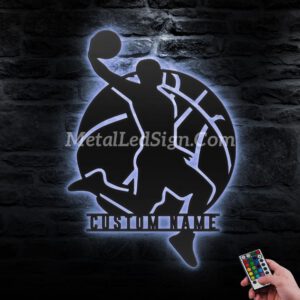 Custom-Man-Basketball-Metal-Wall-Art-Led-Light-3-2