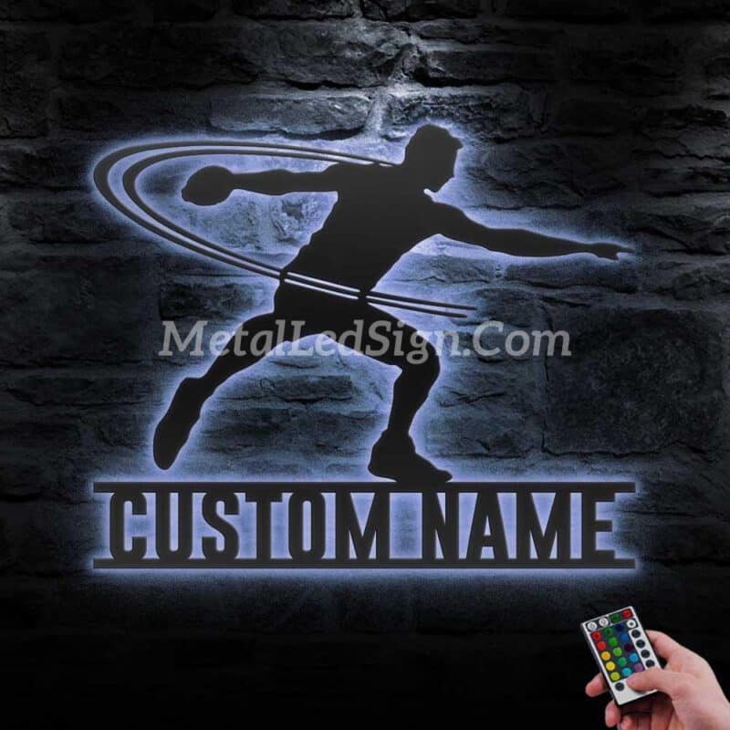 Custom-Man-Discus-Thrower-Metal-Wall-Art-Led-Light-3-1