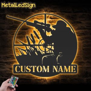 Custom-Man-Hunting-Metal-Wall-Art-LED-Light-Images.jpg