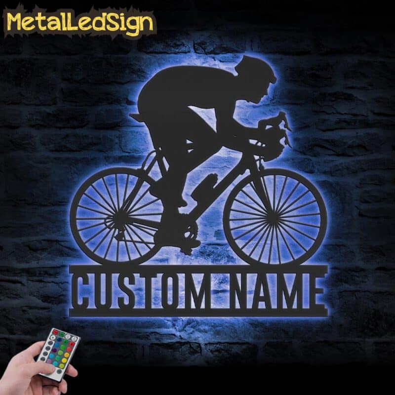 Custom-Man-Road-Bike-Racing-Metal-Wall-Art-LED-Light-3.jpg