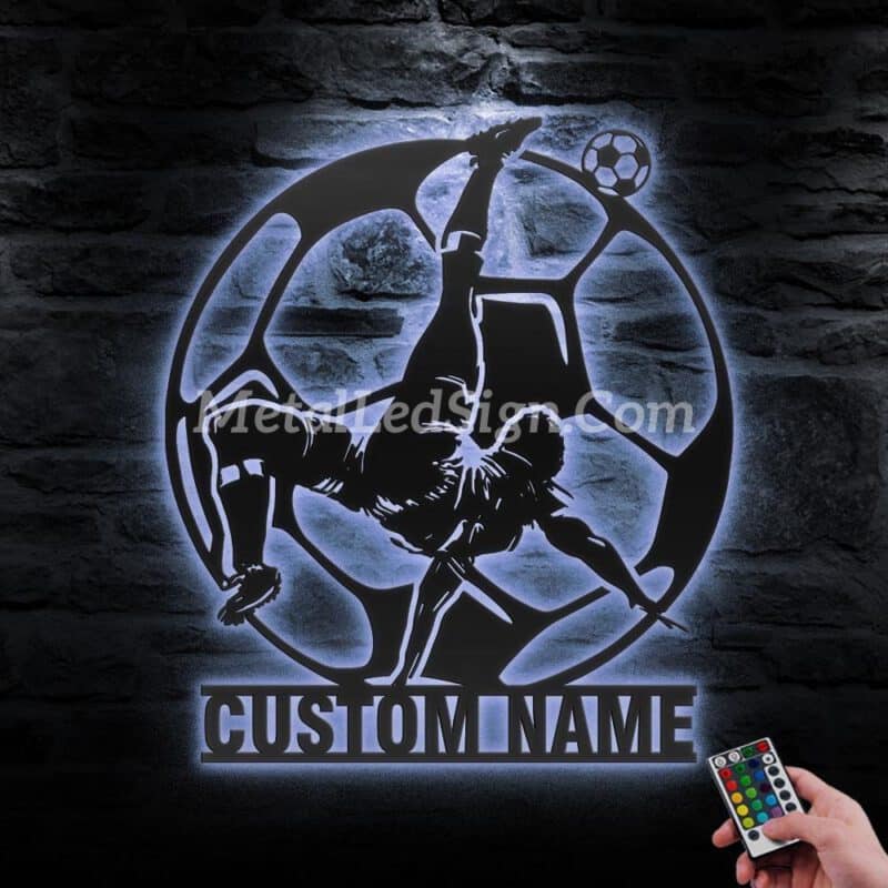 Custom-Man-Soccer-Metal-Wall-Art-Led-Light-3-7