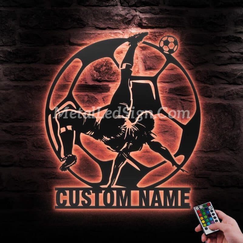 Custom-Man-Soccer-Metal-Wall-Art-Led-Light-5-7