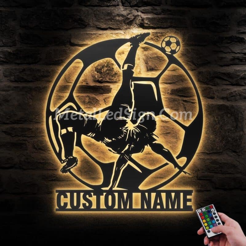 Custom-Man-Soccer-Metal-Wall-Art-Led-Light-Images-7