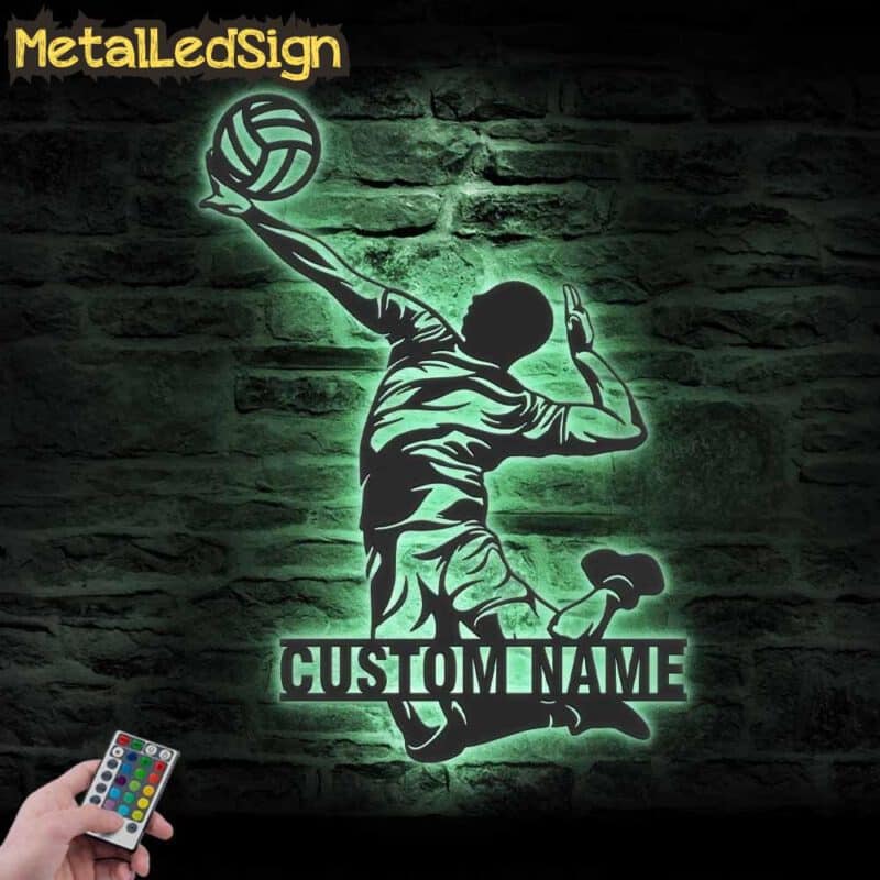 Custom-Man-Volleyball-Metal-Wall-Art-LED-Light-7.jpg