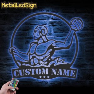 Custom-Man-Water-Polo-Player-Metal-Wall-Art-LED-Light-3.jpg