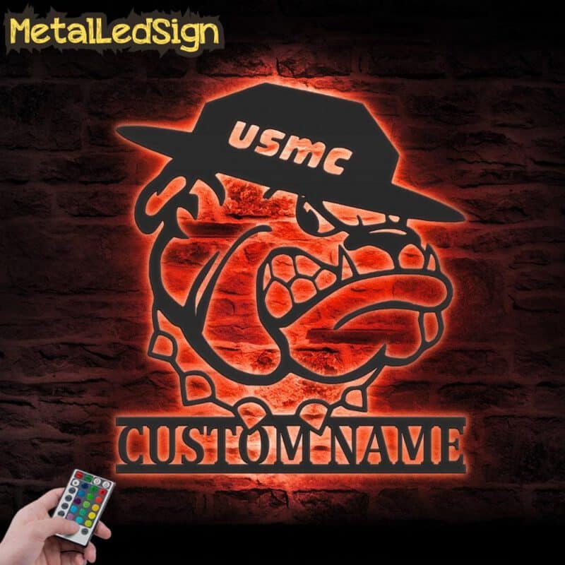 Custom-Marine-BullDog-Metal-Wall-Art-LED-Light-5.jpg