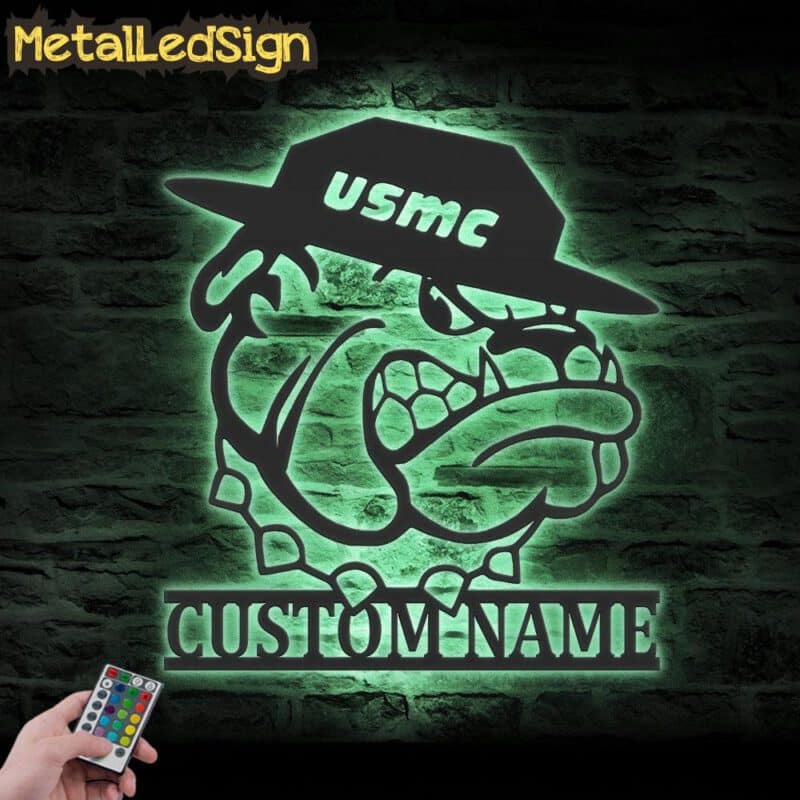 Custom-Marine-BullDog-Metal-Wall-Art-LED-Light-7.jpg