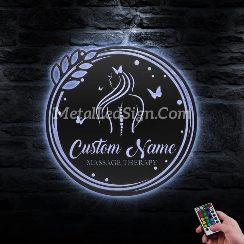 Custom-Massage-Therapist-Metal-Wall-Art-Led-Light-3-1