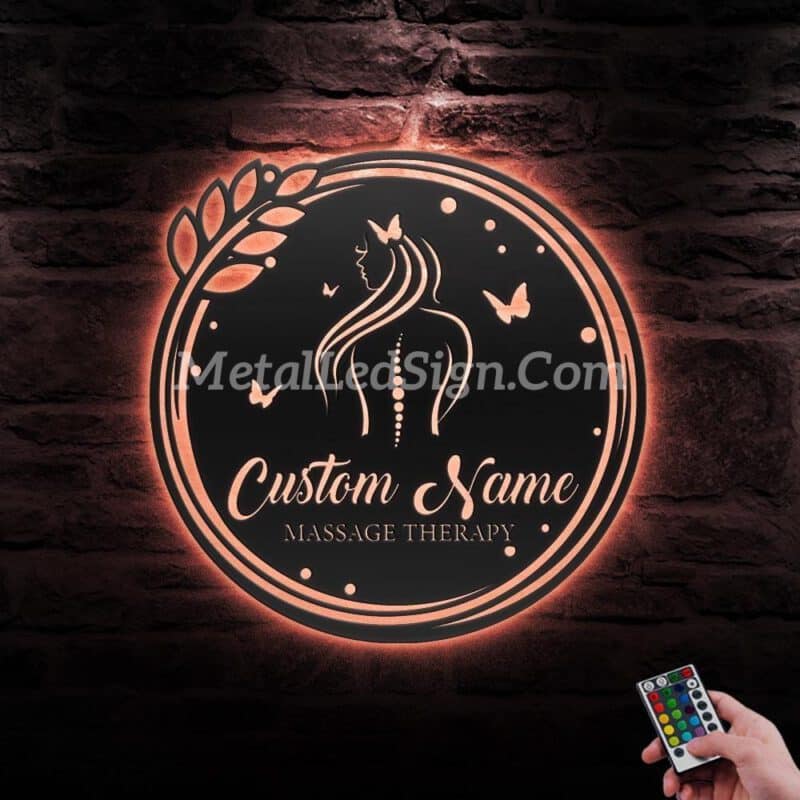 Custom-Massage-Therapist-Metal-Wall-Art-Led-Light-5-1