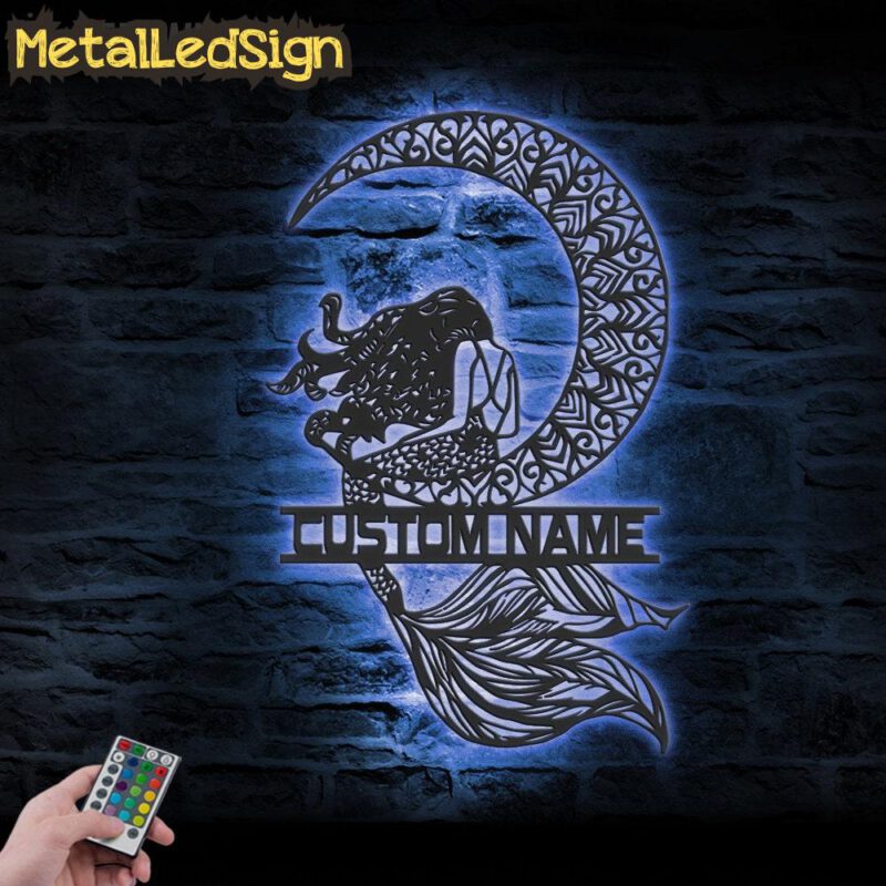 Custom-Mermaid-On-The-Moon-Metal-Wall-Art-LED-Light-3.jpg