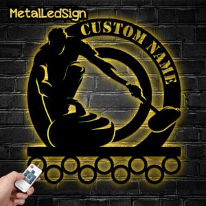 Custom-Metal-Curling-Medal-Hanger-Wall-Art-Led-Light-Images