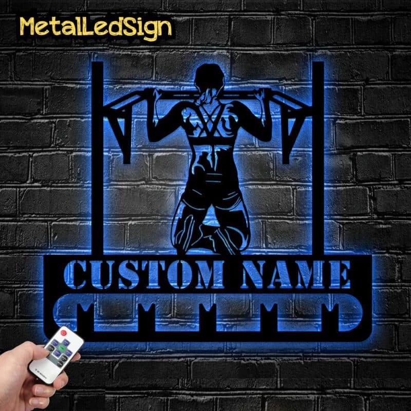 Custom-Metal-Female-Calisthenics-Medal-Hanger-Led-Light-Images