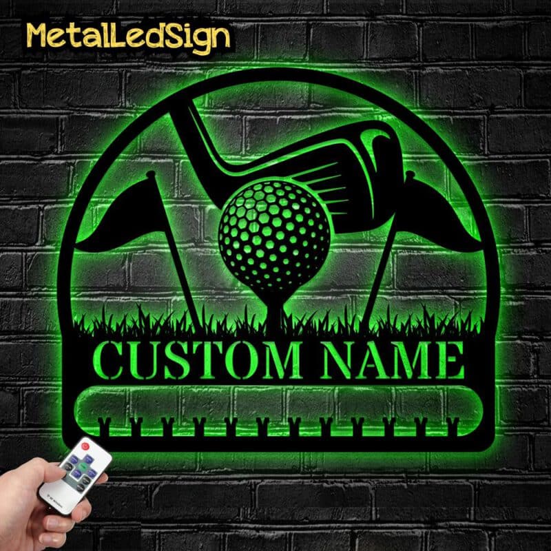 Custom-Metal-Golf-Lover-Medal-Hanger-Wall-Art-Led-Light-6-1