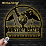 Custom-Metal-Golf-Lover-Medal-Hanger-Wall-Art-Led-Light-Images-1