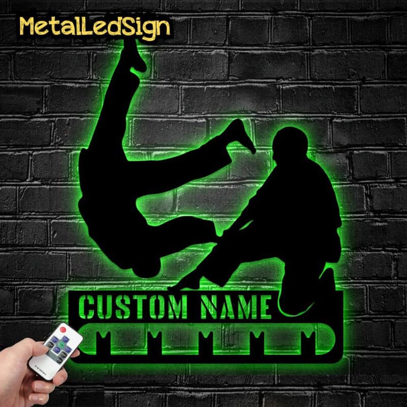 Custom-Metal-Hapkido-Lover-Medal-Hanger-Wall-Art-Led-Sign-Images