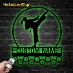 Custom-Metal-Karate-Medal-Hanger-Wall-Art-Led-Light-Images-1