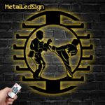 Custom-Metal-Karate-Medal-Hanger-Wall-Art-Led-Light-Images