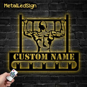 Custom-Metal-Male-Calisthenics-Medal-Hanger-Led-Light-Images