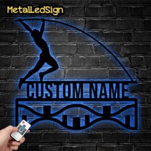 Custom-Metal-Pole-Vaulting-Medal-Hanger-Wall-Art-Light-8