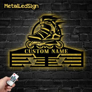 Custom-Metal-Roller-Skating-Medal-Hanger-Wall-Art-Light-Images