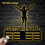 Custom-Metal-Running-Medal-Hanger-Wall-Art-Led-Light-Images