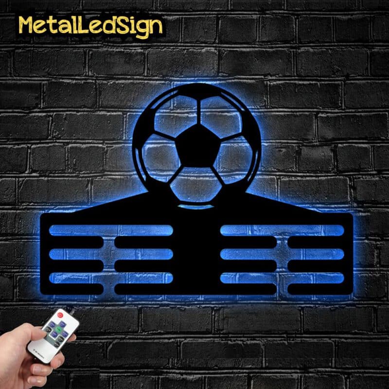 Custom-Metal-Soccer-Medal-Hanger-Wall-Art-Led-Light-8-1