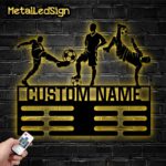 Custom-Metal-Soccer-Medal-Hanger-Wall-Art-Led-Light-Images-2