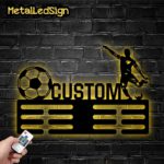 Custom-Metal-Soccer-Medal-Hanger-Wall-Art-Led-Light-Images-3