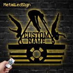 Custom-Metal-Swimming-Medal-Hanger-Wall-Art-Led-Light-Images-3