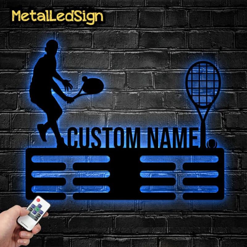 Custom-Metal-Tennis-Medal-Hanger-Wall-Art-Led-Light-4-1