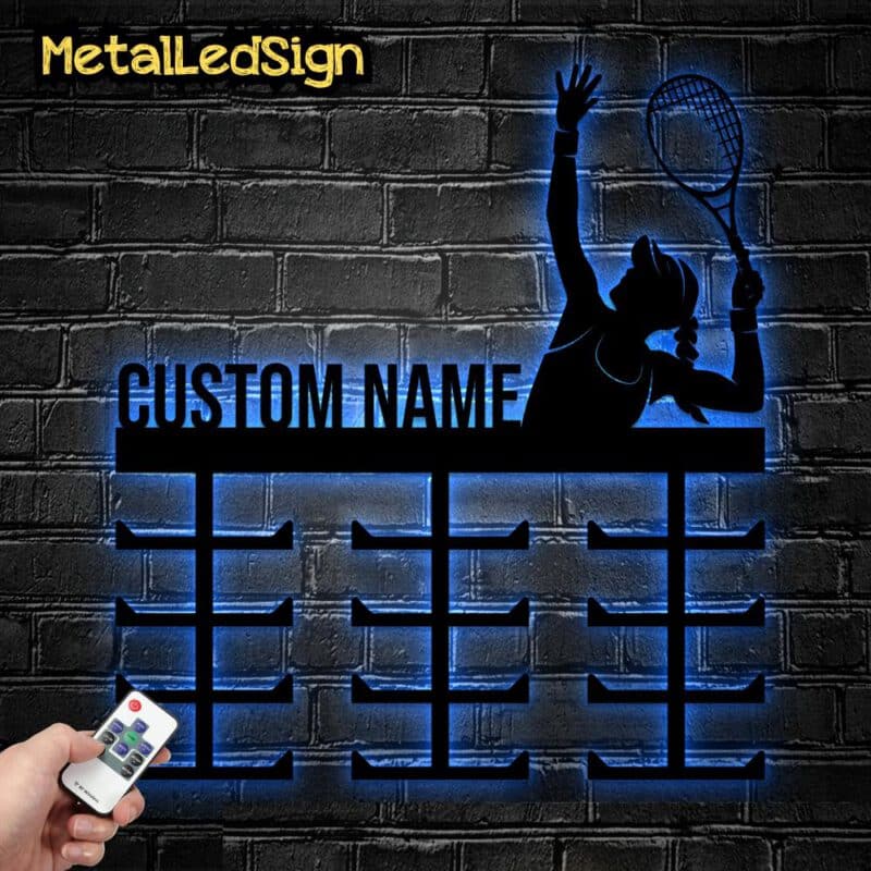 Custom-Metal-Tennis-Medal-Hanger-Wall-Art-Led-Light-8-4