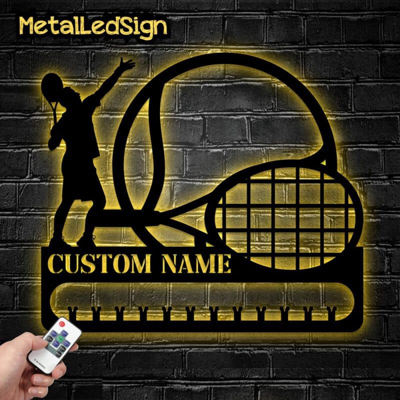 Custom-Metal-Tennis-Medal-Hanger-Wall-Art-Led-Light-Images-1