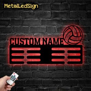 Custom-Metal-Volleyball-Medal-Hanger-Wall-Art-Led-Light-2-1