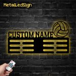 Custom-Metal-Volleyball-Medal-Hanger-Wall-Art-Led-Light-Images-1