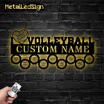 Custom-Metal-Volleyball-Medal-Hanger-Wall-Art-Led-Light-Images-3