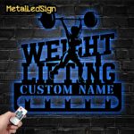 Custom-Metal-Weight-Lifting-Medal-Hanger-Wall-Art-Light-Images