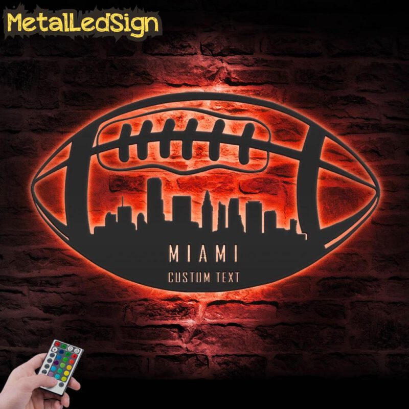 Custom-Miami-Skyline-American-Football-Metal-Wall-Art-LED-Light-5.jpg